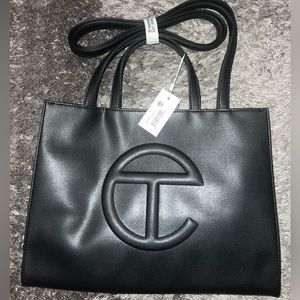 Black Medium Telfar Handbag